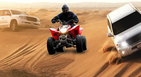 Red Dunes Evening Dubai Safari With Quad Biking