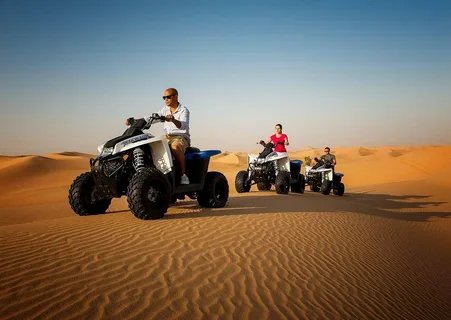 Red Dunes Morning Dubai Safari With Quad Bike Rude